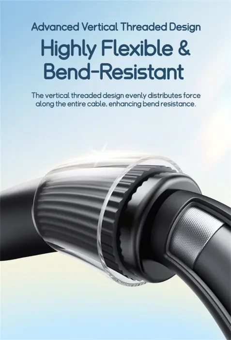 Baseus Ultra-Fast One-for-Three Fast Charging Cable USB-A to M+L+C 3.5A 0.8m Cosmic Black image 4