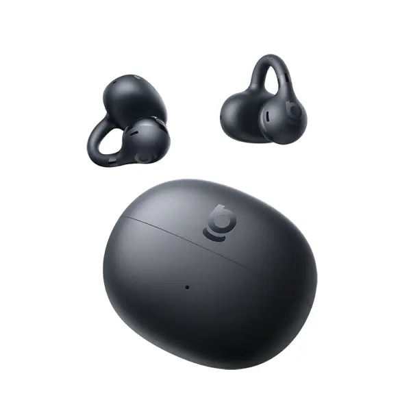 Baseus Bass BC1 Open-Ear True Wireless Earbuds (Clip-on Type) Cluster Black image 0