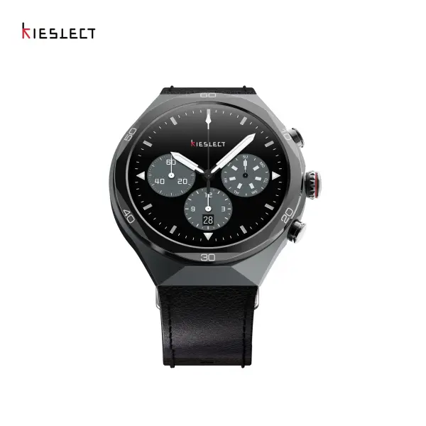 kieslect-ai-smartwatch-elite2 Infin Black Silicon image 0
