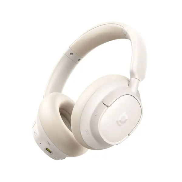 سماعة رأس لاسلكية بيسوس باص BH1 NC لايت مع عزل الضوضاء - أوف وايت (Baseus Bass BH1 NC Lite) image 0