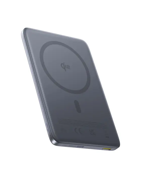 Baseus PicoGo AM41 Ultra-Slim Qi2 Magnetic Power Bank 10000mAh 27W Space Grey (Includes Simple Braided USB-C to USB-C Cable 30cm Black) image 10