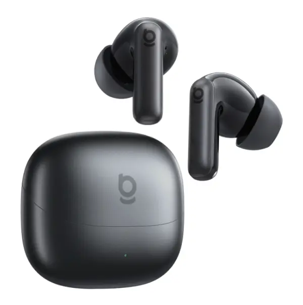 سماعة بلوتوث لاسلكية بيسوس Baseus Bass BP1 NC عازل ضوضاء وبلوتوث 6.0 - لون أسود (ضمان سنتين) image 1