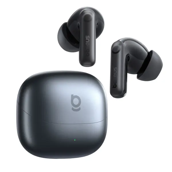 Bass BP1 Pro In-Ear TWS Earbuds Black image 1