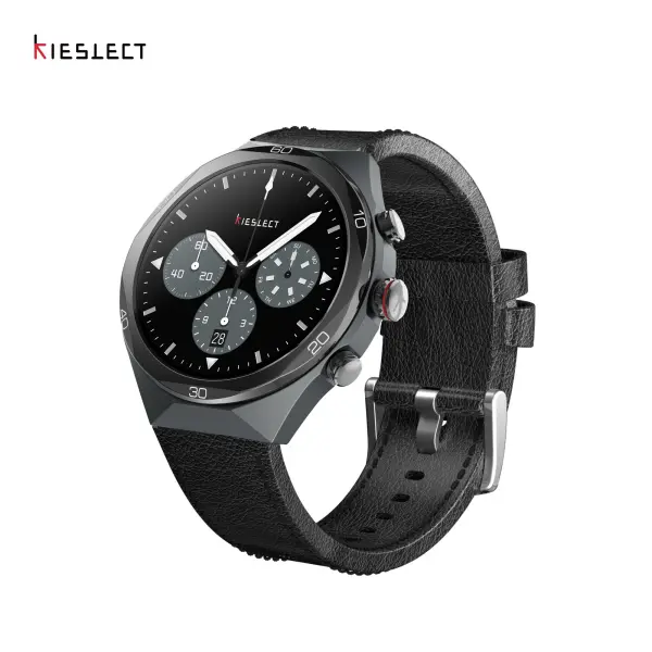 kieslect-ai-smartwatch-elite2 Infin Black Silicon image 1