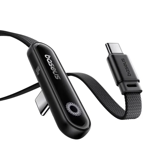 Baseus MVP 3 Fast Charging Cable USB-C to USB-C 100W 2m Cosmic Black image 1