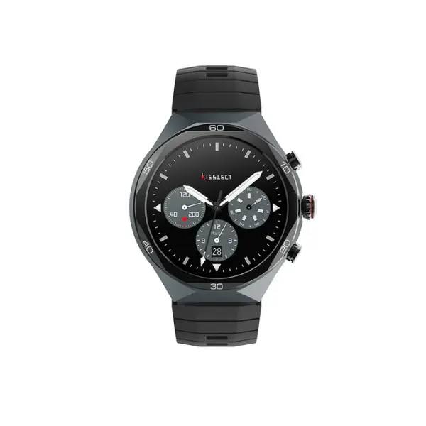 kieslect-ai-smartwatch-elite2 Infin Black Silicon image 1