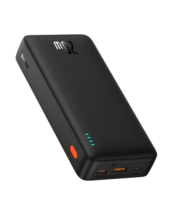 OS-Baseus Airpow Fast Charge Power Bank 20000mAh 20W Cluster Black  Black image 1