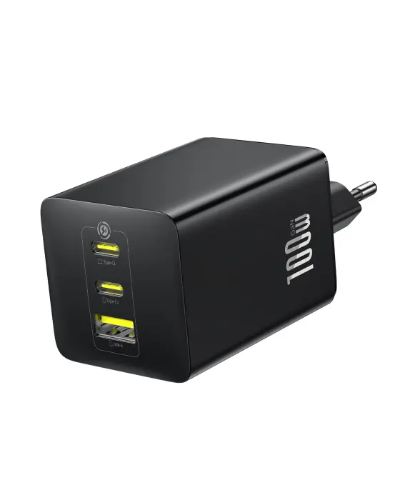 OS-Baseus EnerFill FE11 Fast Charger 2C+U 100W EU Cosmic Black image 9
