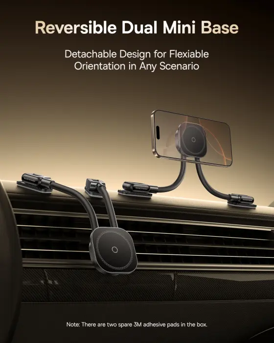Baseus PrimeTrip C03s Magnetic Car Mount(Versatile Dual-Arm Styling) image 2
