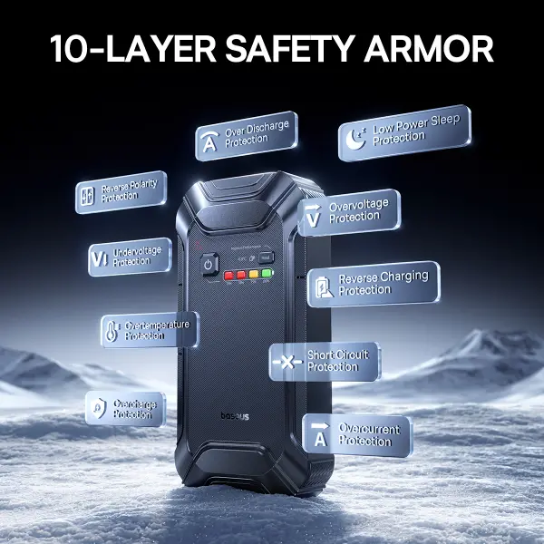 PrimeTrip VJ1 Jump Starter 12000mAh image 4