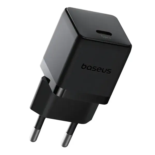 Baseus Palm Fast Charger 1C 20W EU Cluster Black image 1