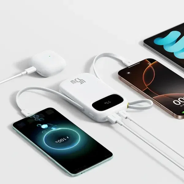 Baseus EnerFill FC31 Power Bank 20000mAh 45W Moon White image 1