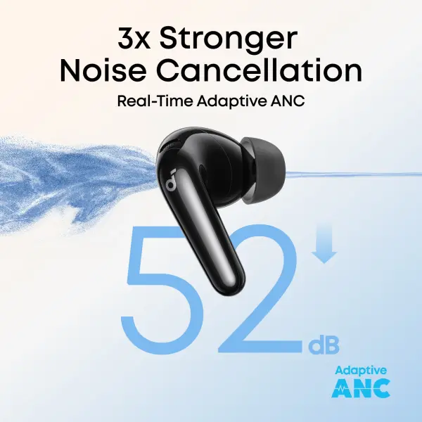 سماعة أنكر ساوند كور R60i NC لاسلكية بإلغاء الضوضاء - أسود image 3