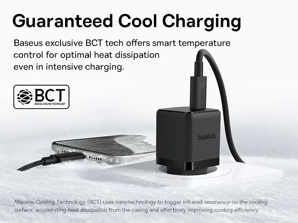 OS-Baseus Palm Fast Charger 1C 30W EU Cluster Black image 6