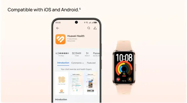 سوار هواوي باند 11 الذكي بشاشة AMOLED مقاس 1.62 بوصة - أسود image 5