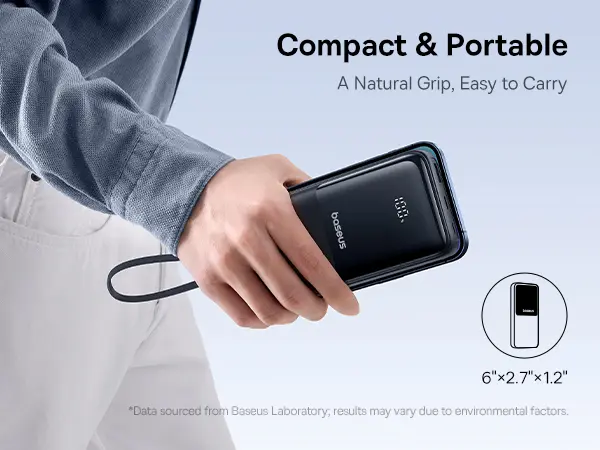 OS-Baseus Lipow Dual-Cable Power Bank  image 5