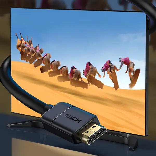 كابل اتش دي ام اي بيسوس Baseus High Definition يدعم دقة 4K بطول 3 متر - لون أسود image 10