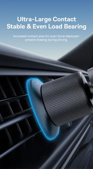 Baseus Metal Age Go Gravity Car Mount Air Outlet Version Cosmic Black image 4