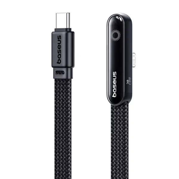 Baseus MVP 3 Fast Charging Cable USB-C to iP 20W 2m Cosmic Black image 1