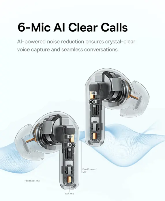 Bass BP1 Pro In-Ear TWS Earbuds Black image 12