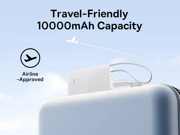OS-Baseus EnerFill FC51 Bipow2 Pro Digital Display Power Bank  with Moon White image 6