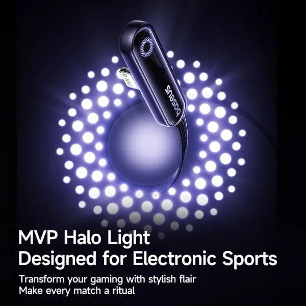 Baseus MVP 3 Fast Charging Cable USB-C to iP 20W 2m Cosmic Black image 5