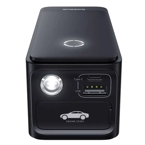 بادئ تشغيل سيارة بايسوس Super Energy Alpha 600 أمبير أسود كوني image 1