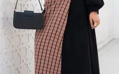 Suede Dress & Wool Skirt  image 8
