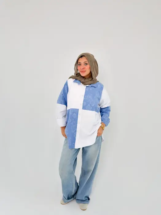 Poblin with linen shirt image 1