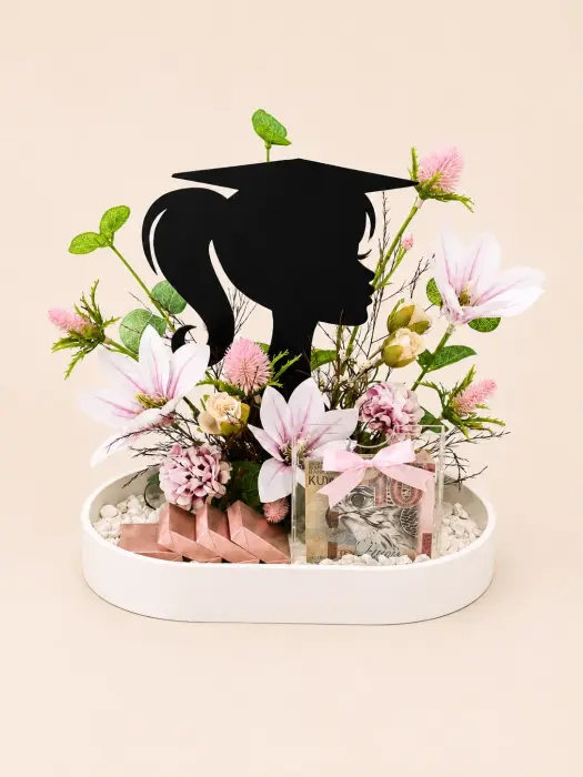 Luxury Graduation Stand with Chocolates and Cash Holder image 0