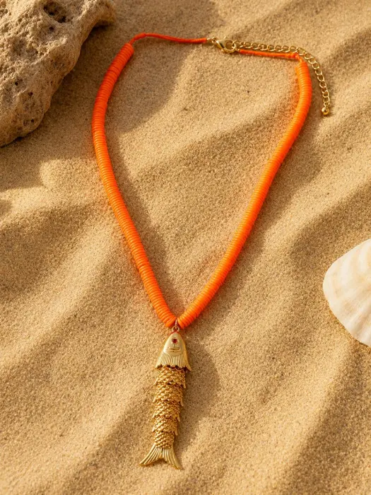 Coral Fish Necklace image 0