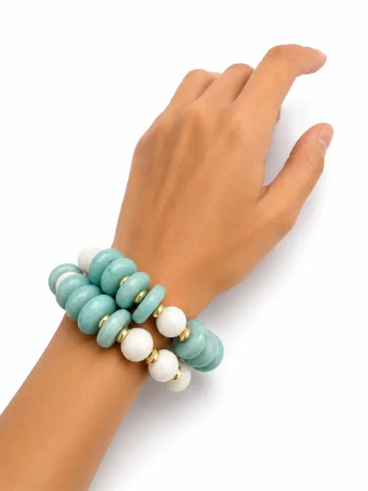 Azure Jade Necklace image 1