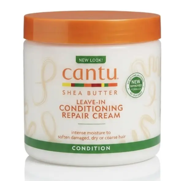  Cantu Shea Butter Leave-In Conditioning Repair Cream – كريم مرطب ومصلح للشعر يترك على الشعر (ليف-إن) بزبدة الشيا من كانتو. image 0