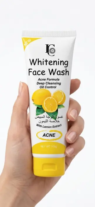  Whitening Face Wash Acne Formula – غسول الوجه المبيض بخلاصة الليمون للتحكم بالزيوت وحب الشباب. image 0