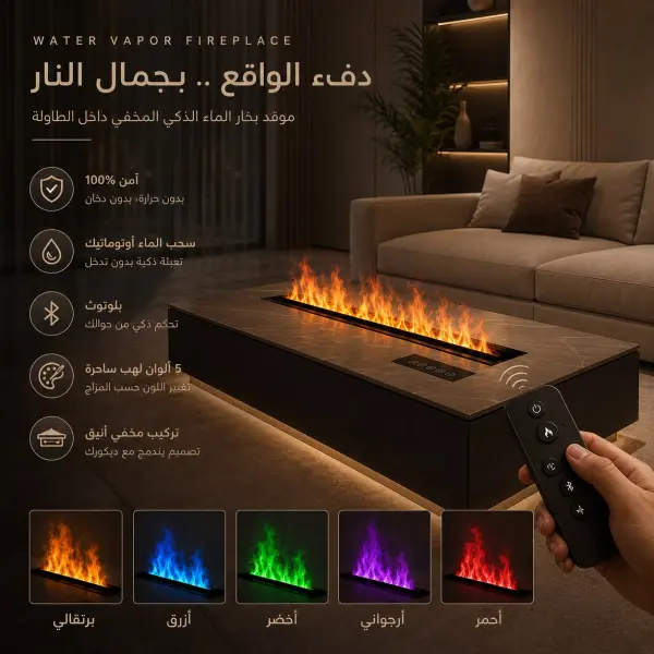 موقد بخار الماء الذكي 100cm image 1