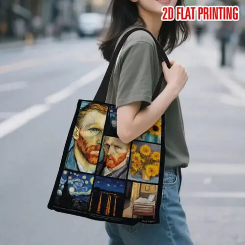 حقيبة توت فنية تصميمات مختلفه 34*40 image 3
