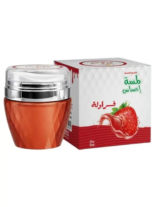 كريم مخمرية فراولة للشعر والجسم واليدين - 25 جرام image 0