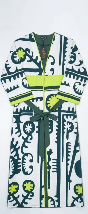 OPEN ABAYA GREEN image 0