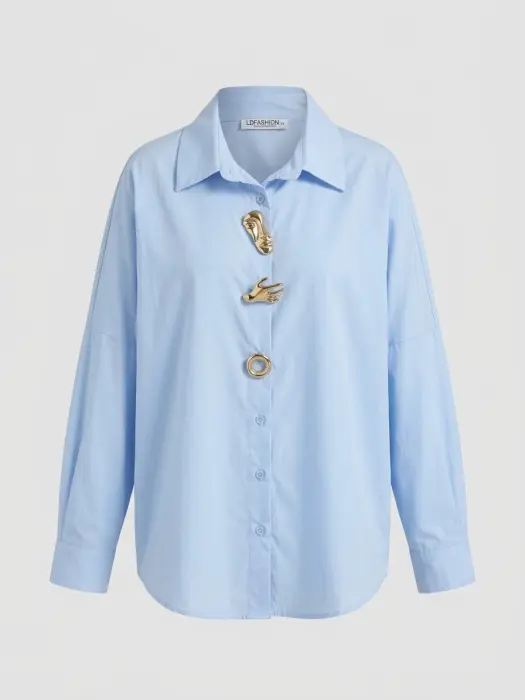 POPLIN COTTON SHIRT image 0