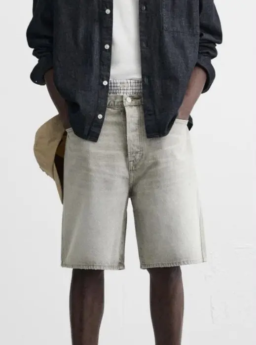 ZARA ORIGNAL DENIM SHORT  image 0