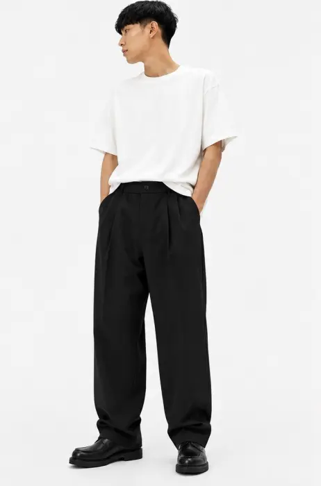MYL WIDE -LEG CLASSIC PANTS image 3
