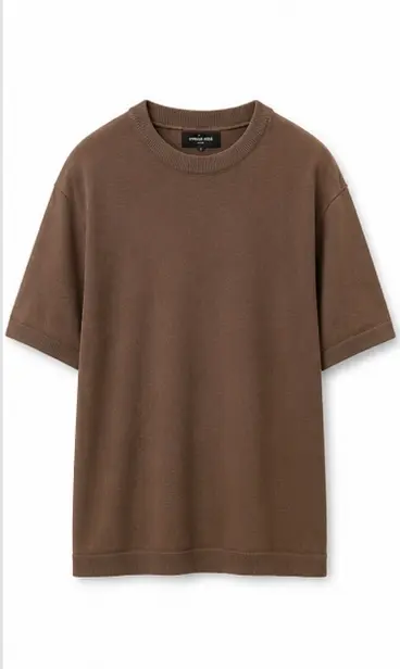 MYL KNIT ROUND T-SHIRT image 4