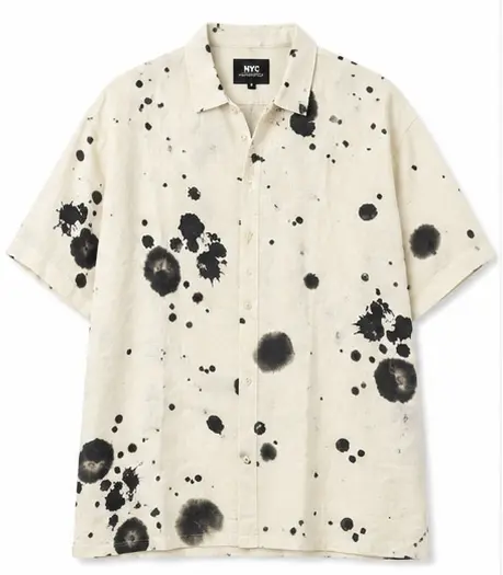 LOF LINEN HALF SHIRT  image 0