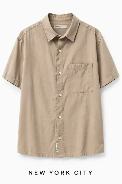 CAT FADED OVER SHIRT  image 0