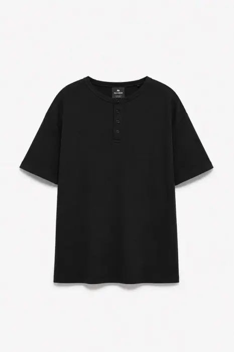 HENLEY BASIC T-SHIRT  image 1