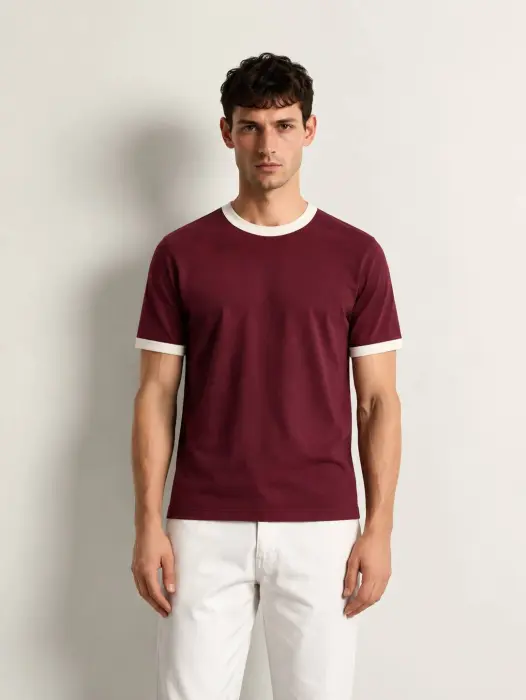 ZARA CONTRAST T-SHIRT  image 4