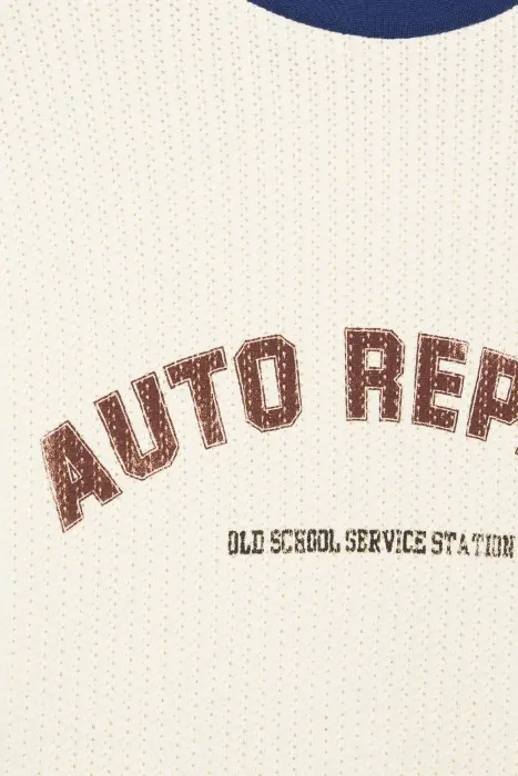 PULL&BEAR REPAIR T-SHIRT image 5