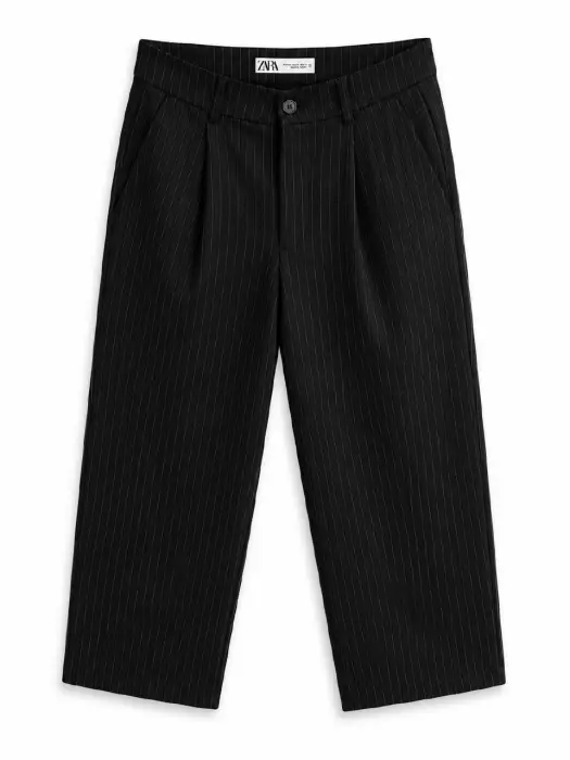 ZARA STRIPPED TAILORED PANT image 2