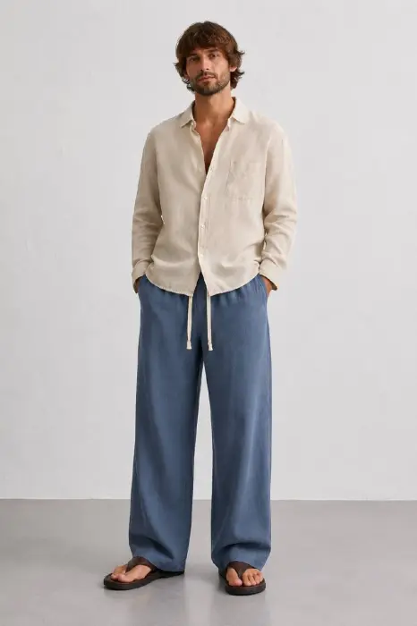 DJ ZARA LINEN PANT image 1