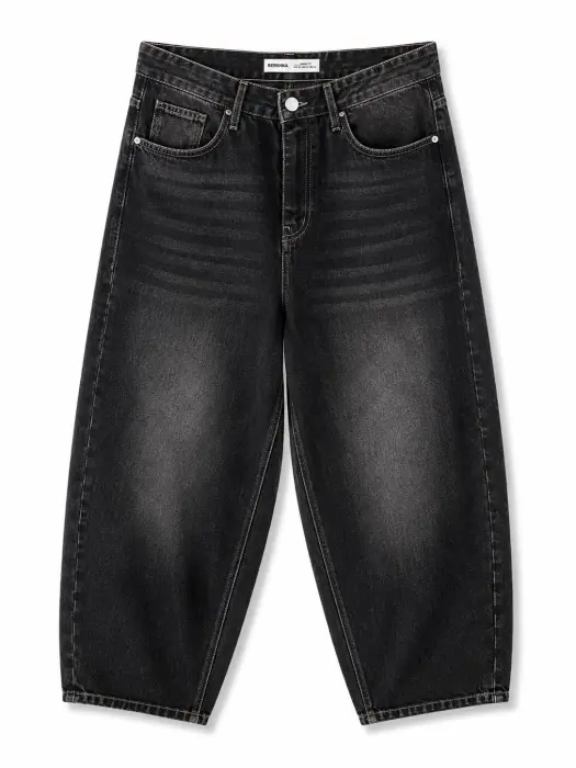 MJ BERSHKA BAGGY-FIT JEANS  image 2